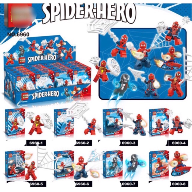 1 Hộp đồ chơi lắp ráp ghép hình nhí nhân vật Avenger cho bé sáng tạo, Đồ chơi Thông Minh đồ chơi cho bé, trẻ em