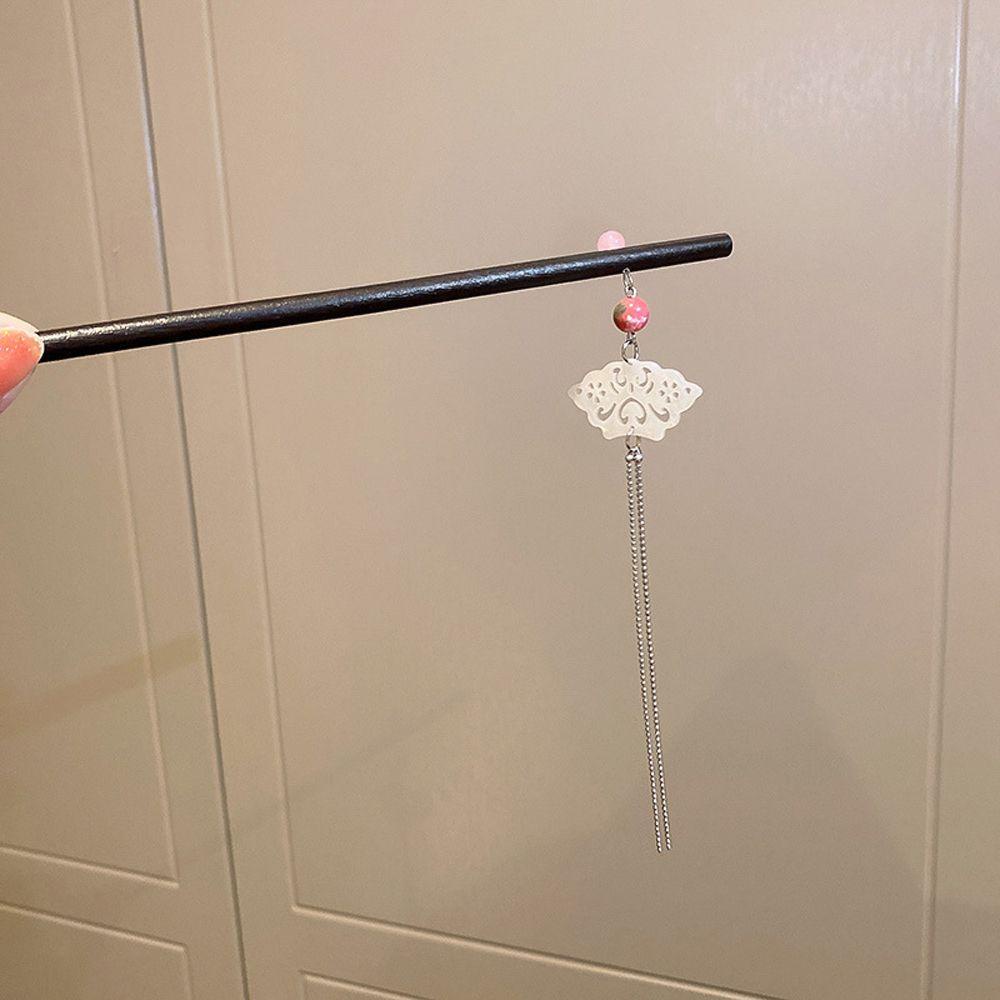 Trâm Cài Tóc Phối Tua Rua Phong Cách Trung Hoa Thanh Lịch Cho Cô Dâu