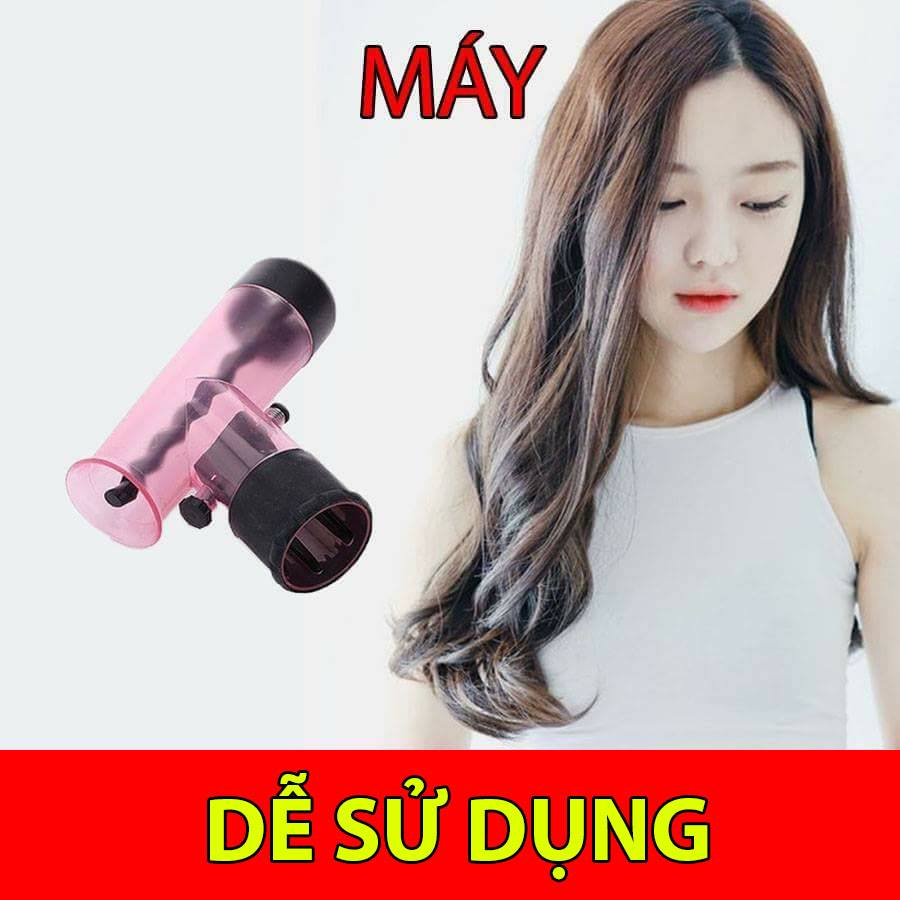 Ống sấy tóc xoăn giả EASY HAIR MASK  , dạng ống to, sấy tạo kiểu nhanh, đơn giản dễ sử dụng, cắm vào máy sấy và sấy