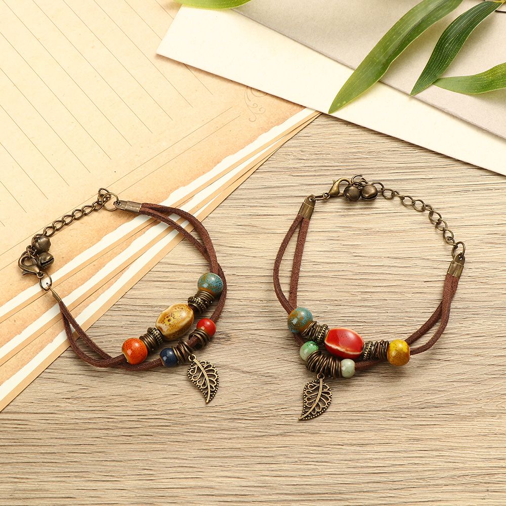 Vòng tay chuỗi hạt nhiều màu dễ thương MIHAN1 dành cho nữ