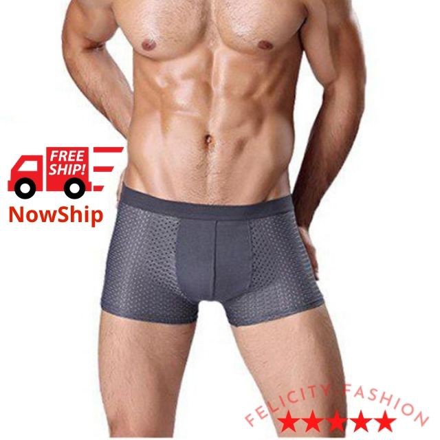 Hộp 4 Quần Sịp Đùi Nam Thông Hơi Nhật Cao Cấp MS 888