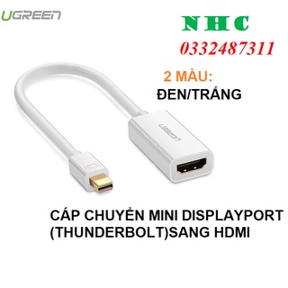 Cáp chuyển Mini Displayport sang HDMI cao cấp  Full HD ((Thunderbolt To HDMI) Ugreen 10460 - Hàng Chính Hãng