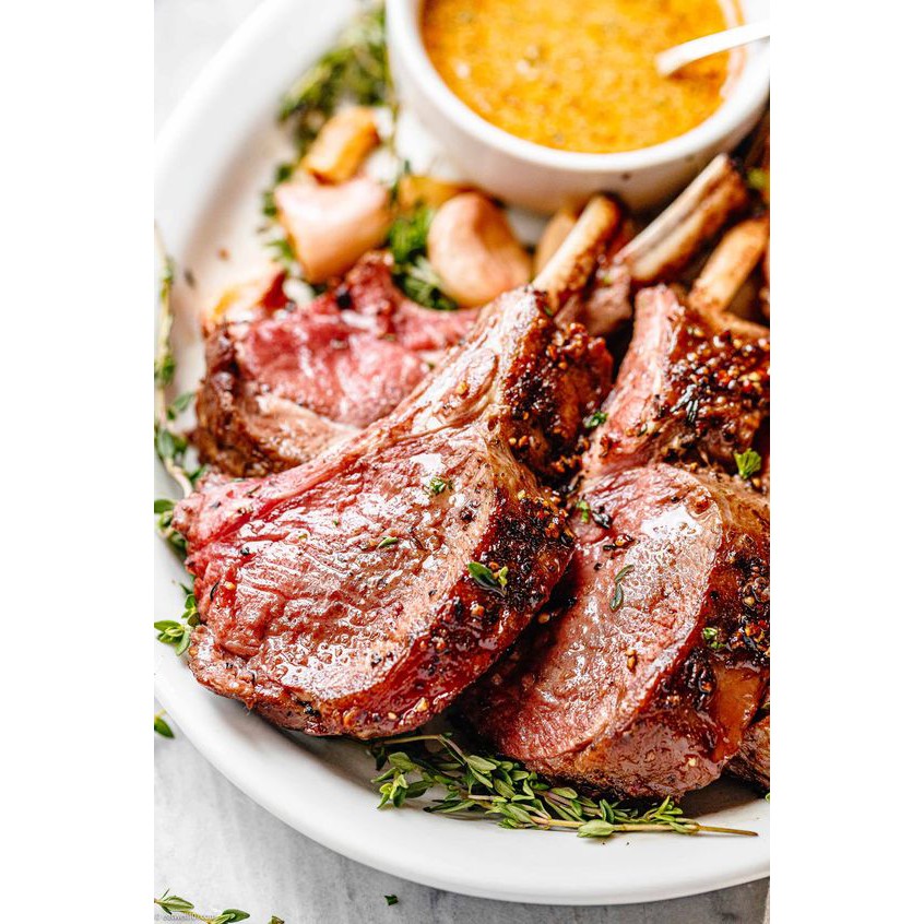 - SƯỜN CỪU ÚC CẮT MIẾNG - TÚI 1KG