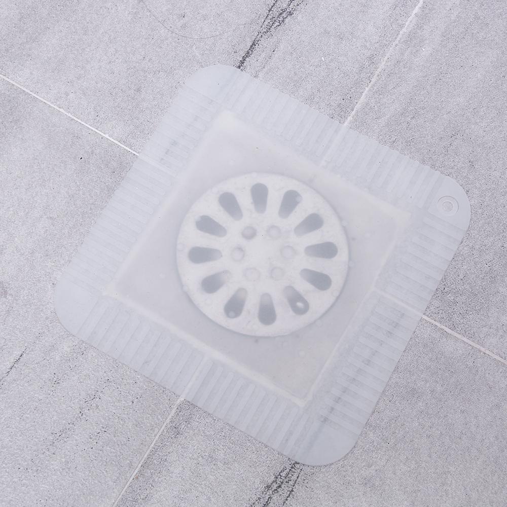 Set 1 / 2 Nắp Đậy Cống Thoát Nước Bồn Rửa Chén Bằng Silicone