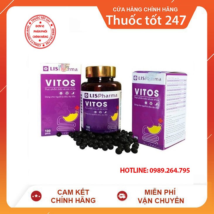 Dạ Dày Vitos Chính Hãng - Trào Ngược, Viêm Loét Dạ Dày