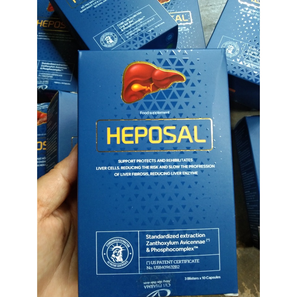 heposal  TPCN phục hồi chức năng gan