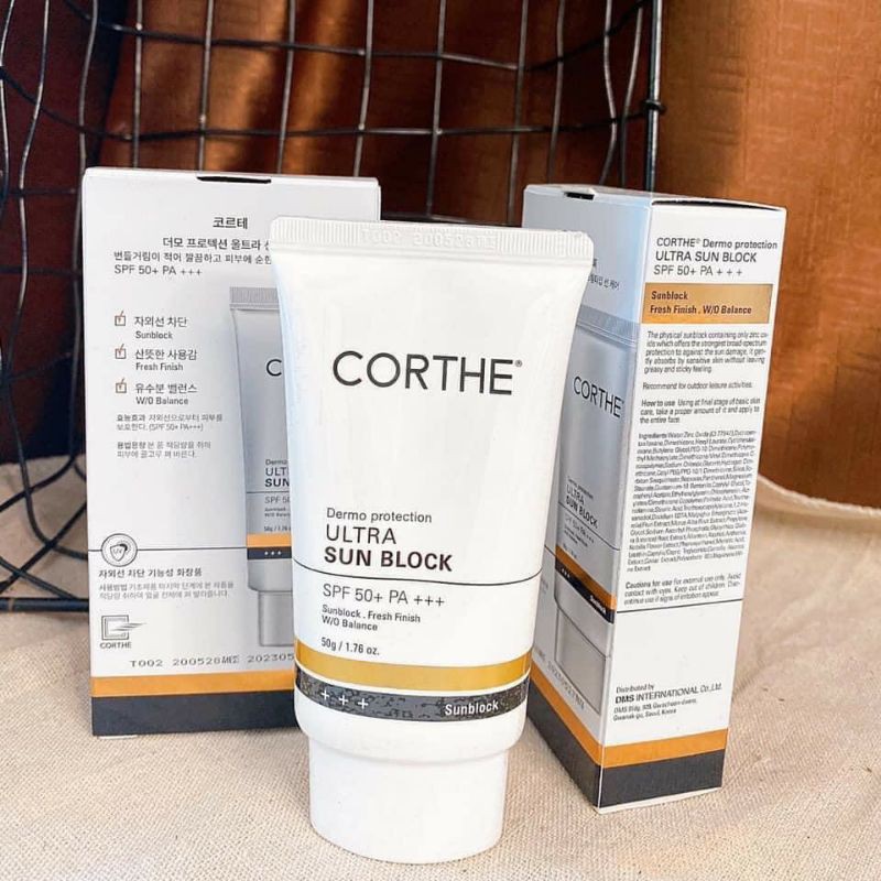 ❤Kem chống nắng vật lý Corthe Ultra Sun BLock SPF50+ PA+++❤