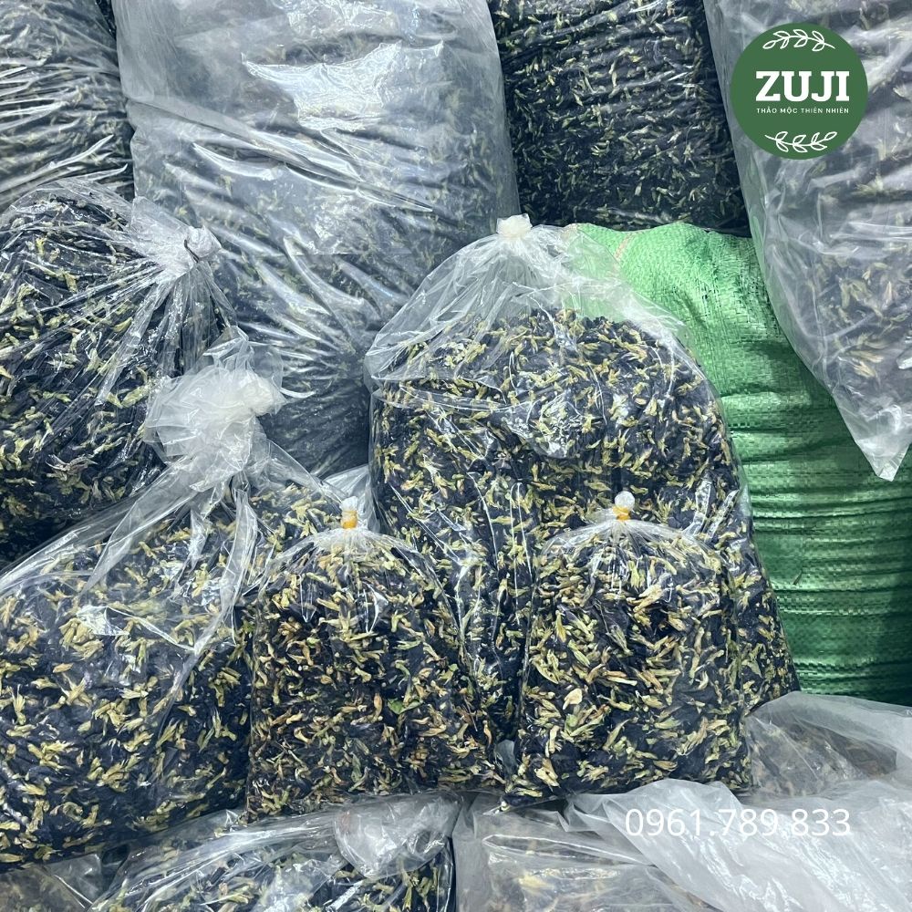 ✅ Sỉ 1kg Hoa Đậu Biếc Khô Tự Nhiên Lên Màu Cực Đẹp