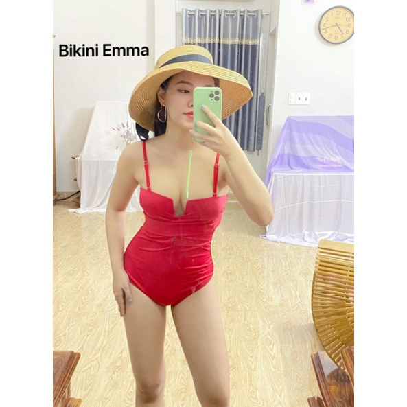 bikini đồ bơi đi biển gông lền nâng ngưc che bụng kèm hinh anh thật