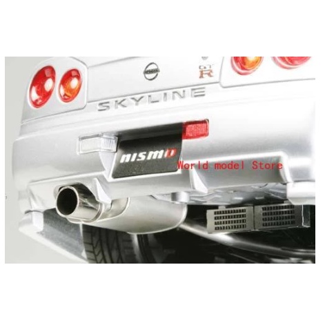 Mô hình lắp ráp xe ô tô 1/24 SCALE SCALE NISMO R34 GT-R Z-Tune 24282 Tamiya - GDC