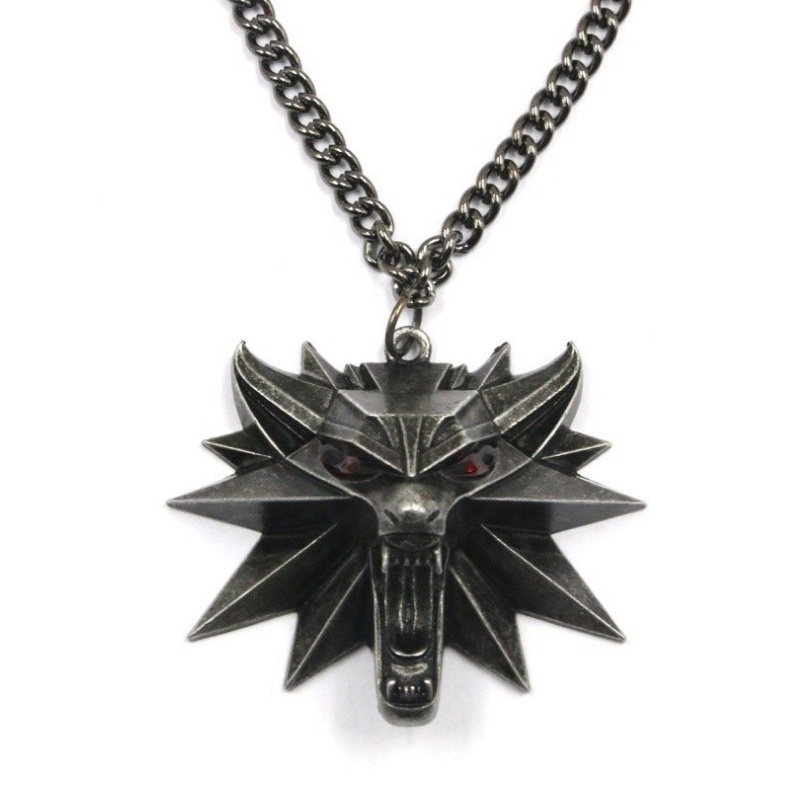 Dây Chuyền Mặt Hình Đầu Sói Trong The witcher 3