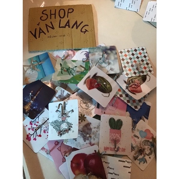 10 Móc dán tường 3D chắc chắn tiện lợi nhiều hình