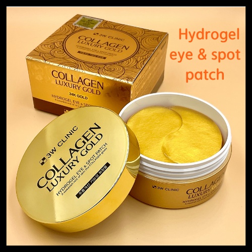 Set 60 Mặt Nạ Mắt Bổ Sung Collagen Và Tinh Chất Vàng Sang Trọng 3W CLINIC 90g / 60 Ngày