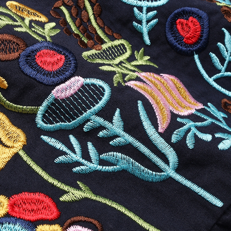 ZANZEA Áo Nữ Tay Dài Thêu Hoa Thời Trang Thanh Lịch