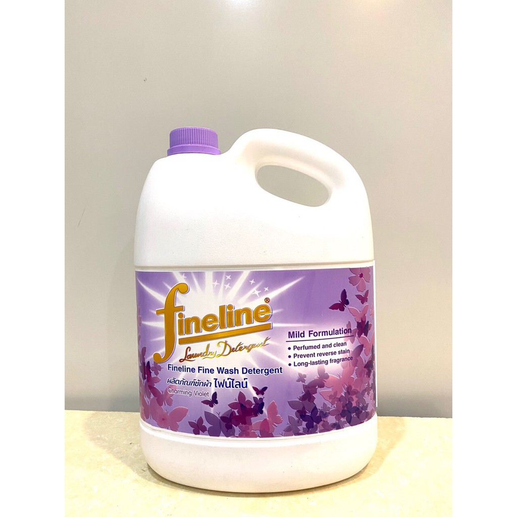 [HCM] 4 màu - Nước Giặt Fineline 3000ml Thái Lan