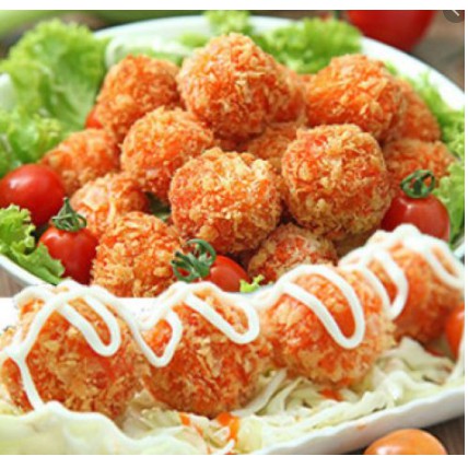 500g viên hải sản cốm cam Mayonnaise
