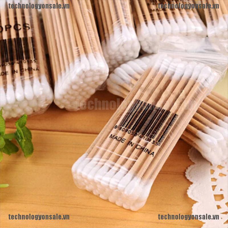 Set 30-35 Bông Tai Hình Cây Và Tay Cầm Bằng Gỗ
