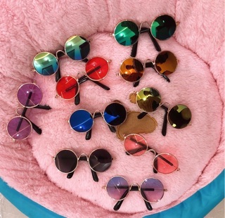 [ĐƠN HÀNG TRÊN 150K TẶNG HẠT, GĂNG TAY TẮM, VÒNG CỔ ] Phụ kiện kính đeo thời trang cho chó mèo