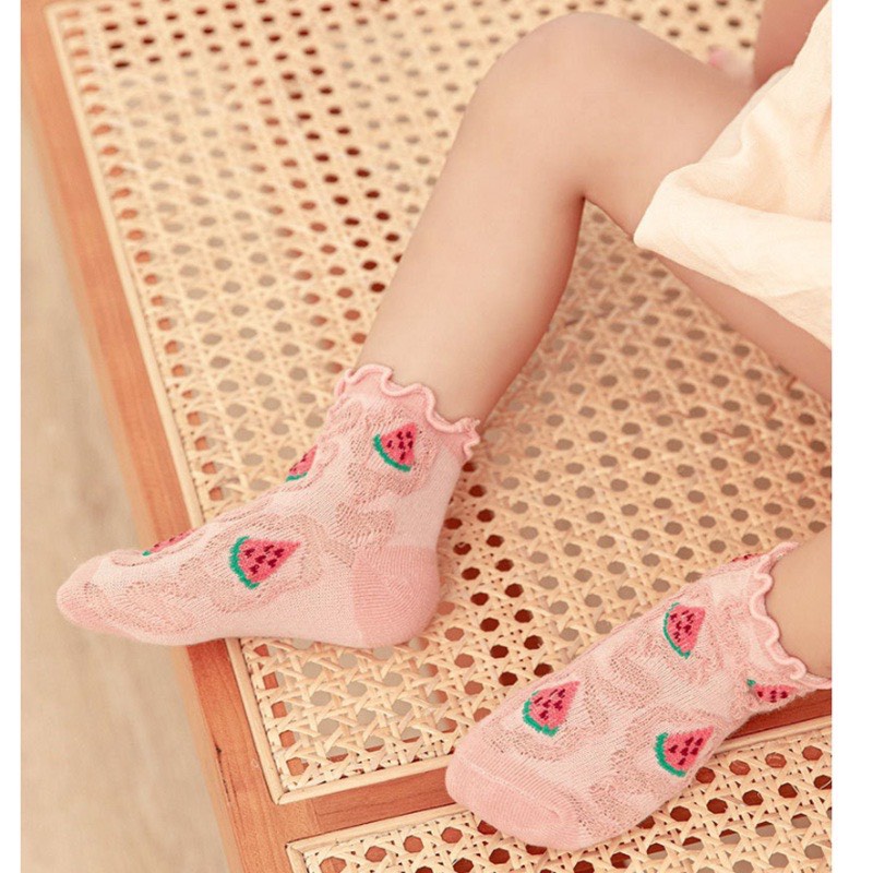 Set 5 đôi tất cotton dành cho bé dòng unisex, chất liệu dày dặn co giãn - Hàng Quảng Châu Cao Cấp (T28)
