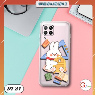 Ốp lưng huawei nova 6 se/ nova 7i dẻo trong in hình