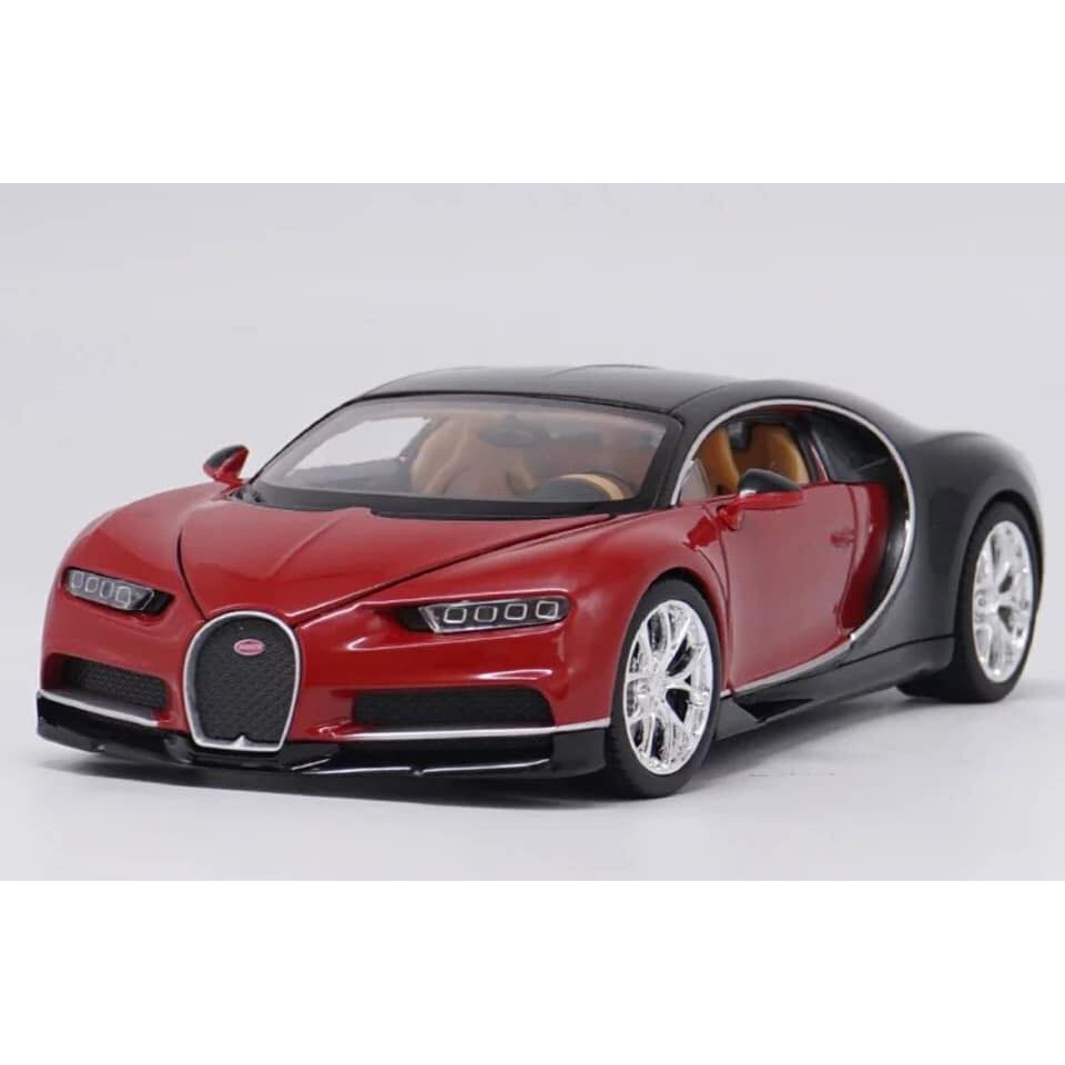 mô hình xe kim loại   Bugatti Chiron 1: 24