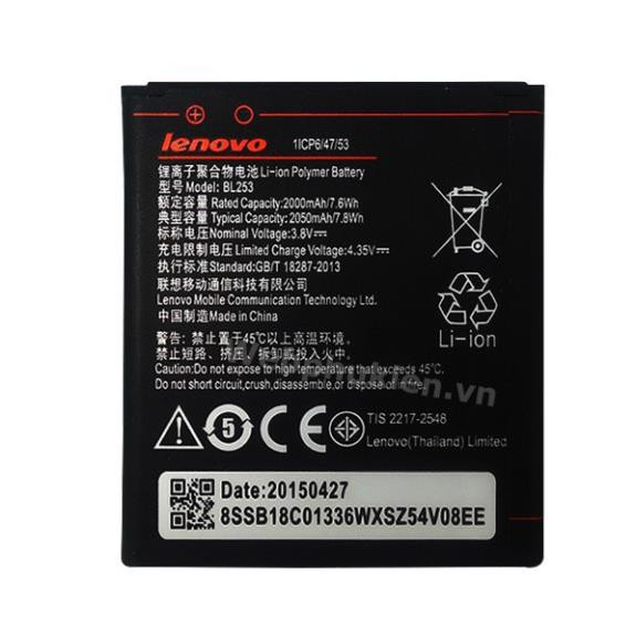 Pin Lenovo A2010/A1000/A3600D/A3800/A2580/A2860/A2010 BL253 xịn bảo hành 12 tháng
