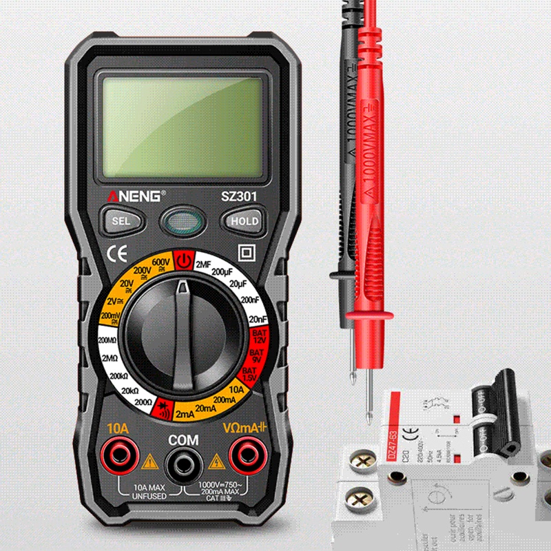 CURREN Vôn Kế Kỹ Thuật Số Thông Minh