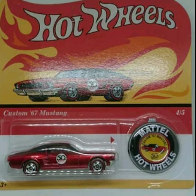 Hotwheels Mô Hình Xe Hơi Kỷ Niệm Lần Thứ 50 69 Mustang