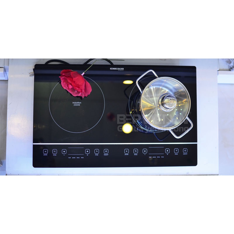 Bếp từ đôi Rommelsbacher CT 3405/IN, bếp lắp dương