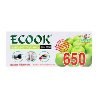 Màng bọc thực phẩm ECOOK FOOD WRAP P650 30cm x 500m