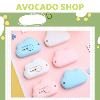 Dụng Cụ Cắt / Dao Rọc Giấy Hình Đám Mây Mini