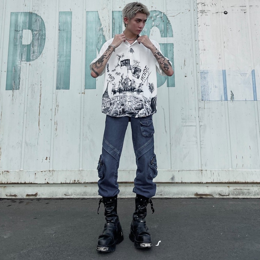 [FULLTAG CHÍNH HÃNG] Sơmi MENDE KNIGHT ANGLES | Chuẩn Cao Cấp 1:1 | TẶNG GIẤY THƠM - Sơ mi Lụa CNK 100% | BigBuy360 - bigbuy360.vn