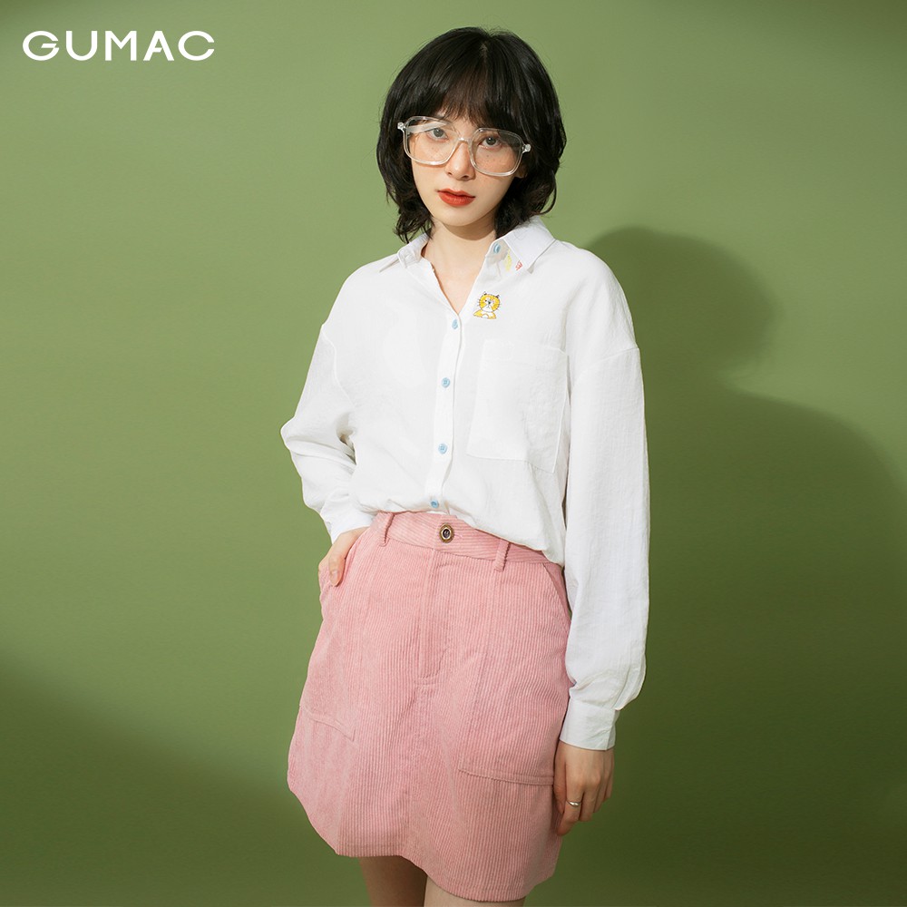 [Mã WABR2711 giảm 10% đơn 250K] Chân váy nữ A phối túi GUMAC thiết kế basic trẻ trung, năng động VB105 | BigBuy360 - bigbuy360.vn