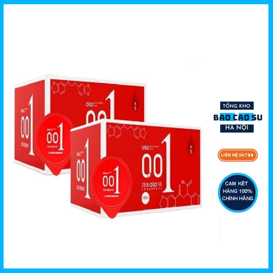 Com bo 2 hộp OZO đỏ (Giảm giá sập sàn) Passionate Factor mỏng, nhiều gel, truyền nhiệt tốt, cảm giác chân thật