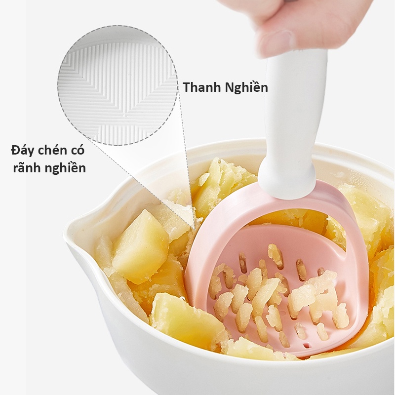 Bộ Chế Biến Thức Ăn Tập Ăn Dặm Kiểu Nhật Cho Bé Gồm 7 Món Vắt Cam, Bào, Nghiền, Lọc Thức Ăn