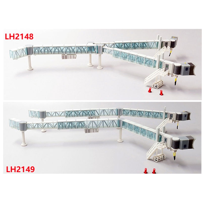 1/200 Cầu tàu khách lên máy bay Kênh đơn / Kênh đôi cho mô hình Boeing 747/737 mô hình đồ chơi hiển thị cảnh máy bay thâ