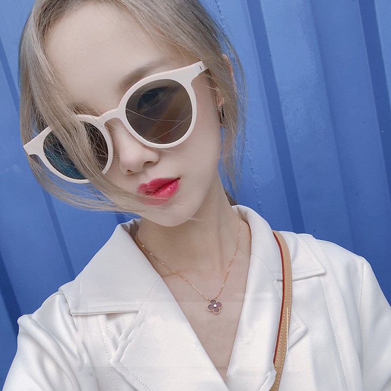 Kính râm màu kẹo thời trang Kính gọng nhỏ INS Kính mắt nữ