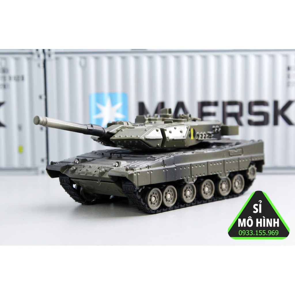 [ Sỉ Mô Hình ] Xe mô hình xe tank Đức Leopard 1:32