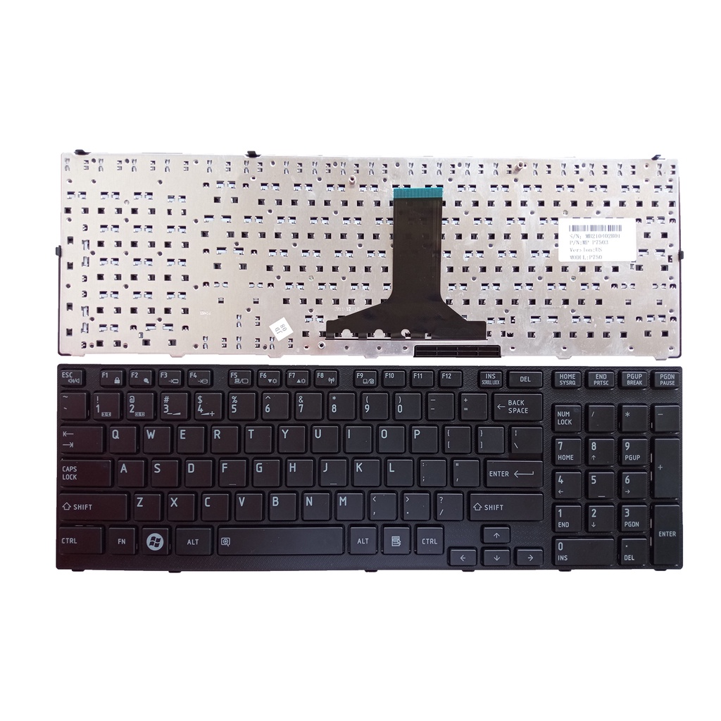 Bàn phím Toshiba Satellite P750 P750D P755 P755D P770 P775 P770D P775D US mới