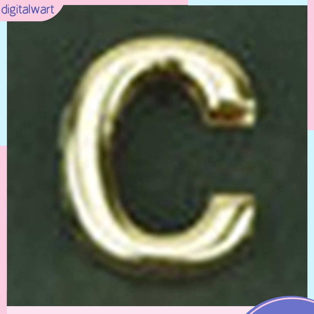 Dây Chuyền Chữ Cái Mạ Màu Vàng Thời Trang Nữ