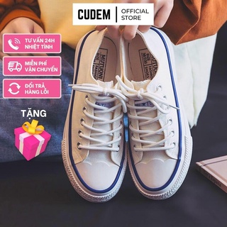 Giày thể thao nữ sneaker cổ thấp mũi cánh hoa nữ đế bệt kiểu dáng bánh mì xinh xắn S30