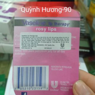 VASELINE MÔI HỒNG XINH XẮN