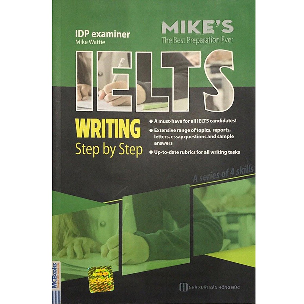 Sách - Ielts Writing Step By Step - Dành Cho Người Luyện Thi Ielts - Học Kèm App Online