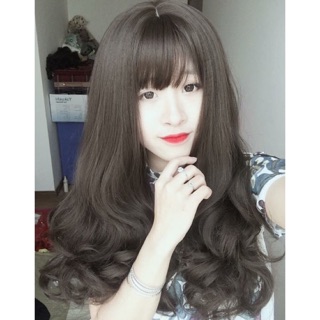 Tóc giả Xoăn đuôi 60cm - Hinh thật