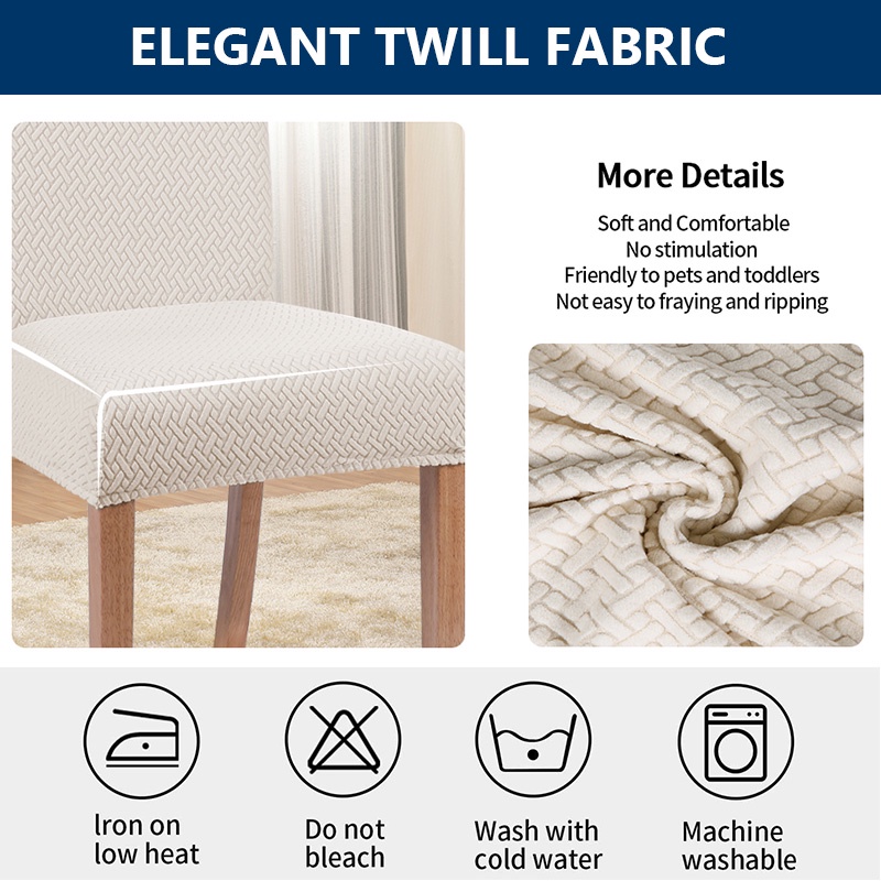 Vỏ Bọc Ghế Ngồi Bàn Ăn Co Giãn Độc Đáo Trang Trí Nhà Cửa