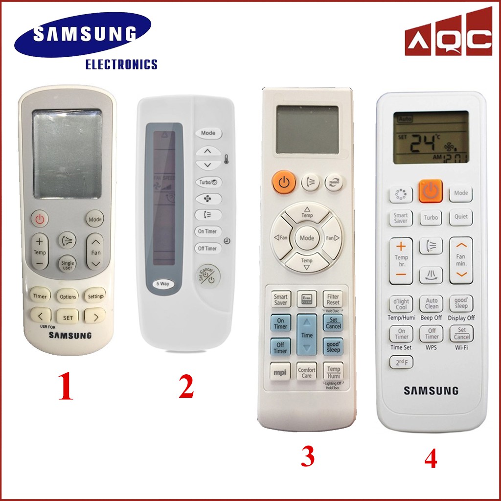 Điều Khiển Điều Hoà SAMSUNG - Remote máy lạnh SAMSUNG Các Loại Đa Năng [CHỌN MẪU]