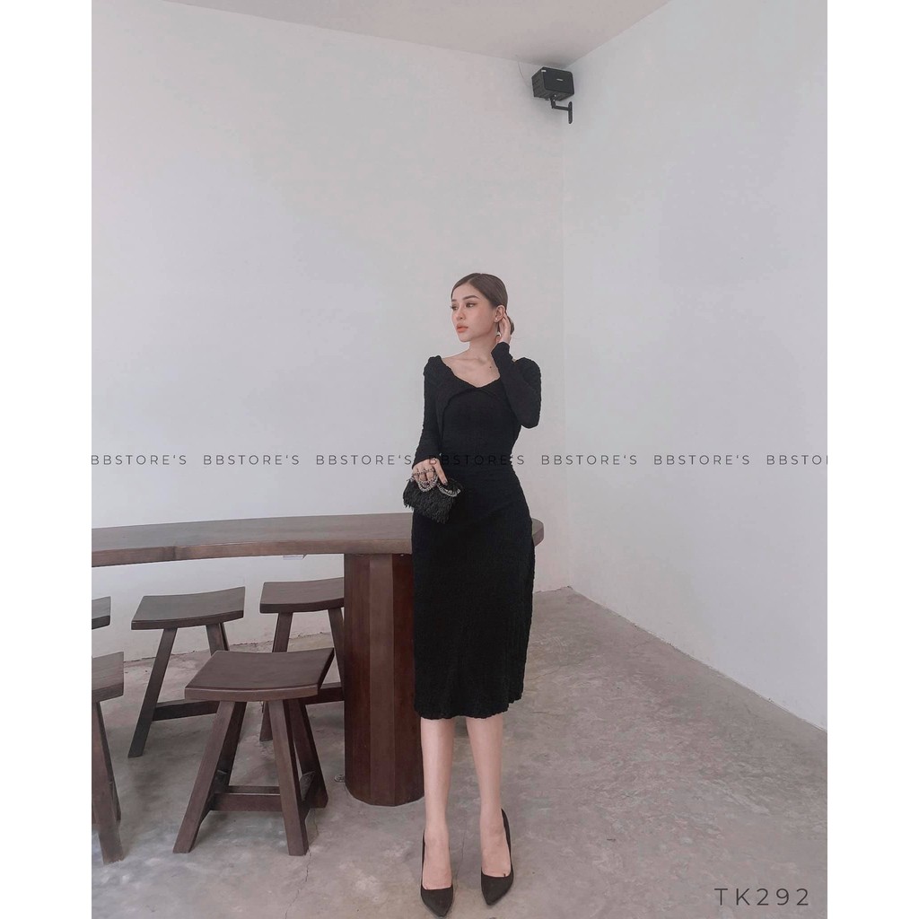 [BBSTORE'S] Đầm Body Xốp Nhăn Gina - TK292 | BigBuy360 - bigbuy360.vn