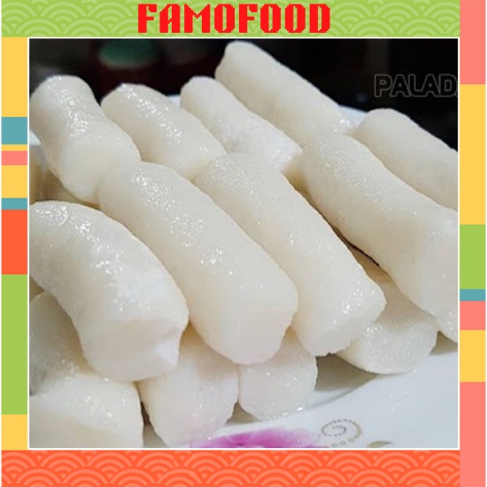 Bánh gạo nguyên thanh Tokbokki Hàn Quốc gói 500g Famofood