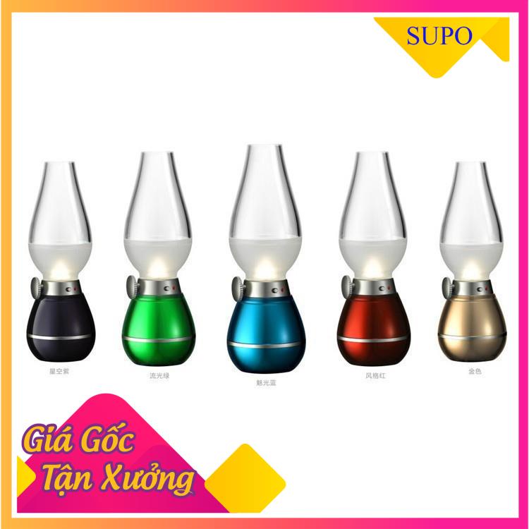 Đèn cảm ứng Sạc điện tắt mở bằng thổi như đèn dầu - Thần đèn hiện đại - Màu ngẫu nhiên
