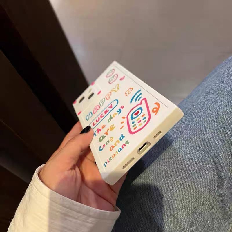 Ốp Điện Thoại Họa Tiết Graffiti Nhiều Màu Sắc Cho iPhone 12 13 11 Pro Max X Xs Max Xr